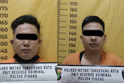 Polsek Pinang Polres Metro Tangerang Kota Tangkap Spesialis Ganjal ATM di Tangerang, Kapolres: Korban Lain Silahkan Lapor Kami